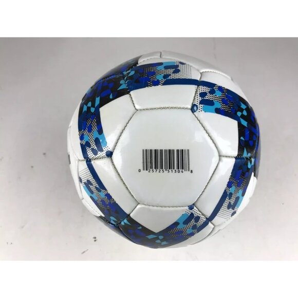 Franklin Sports Inc MLS All Weather Play Soccer Ball Official White Blue Size 4 - Picture 2 of 5